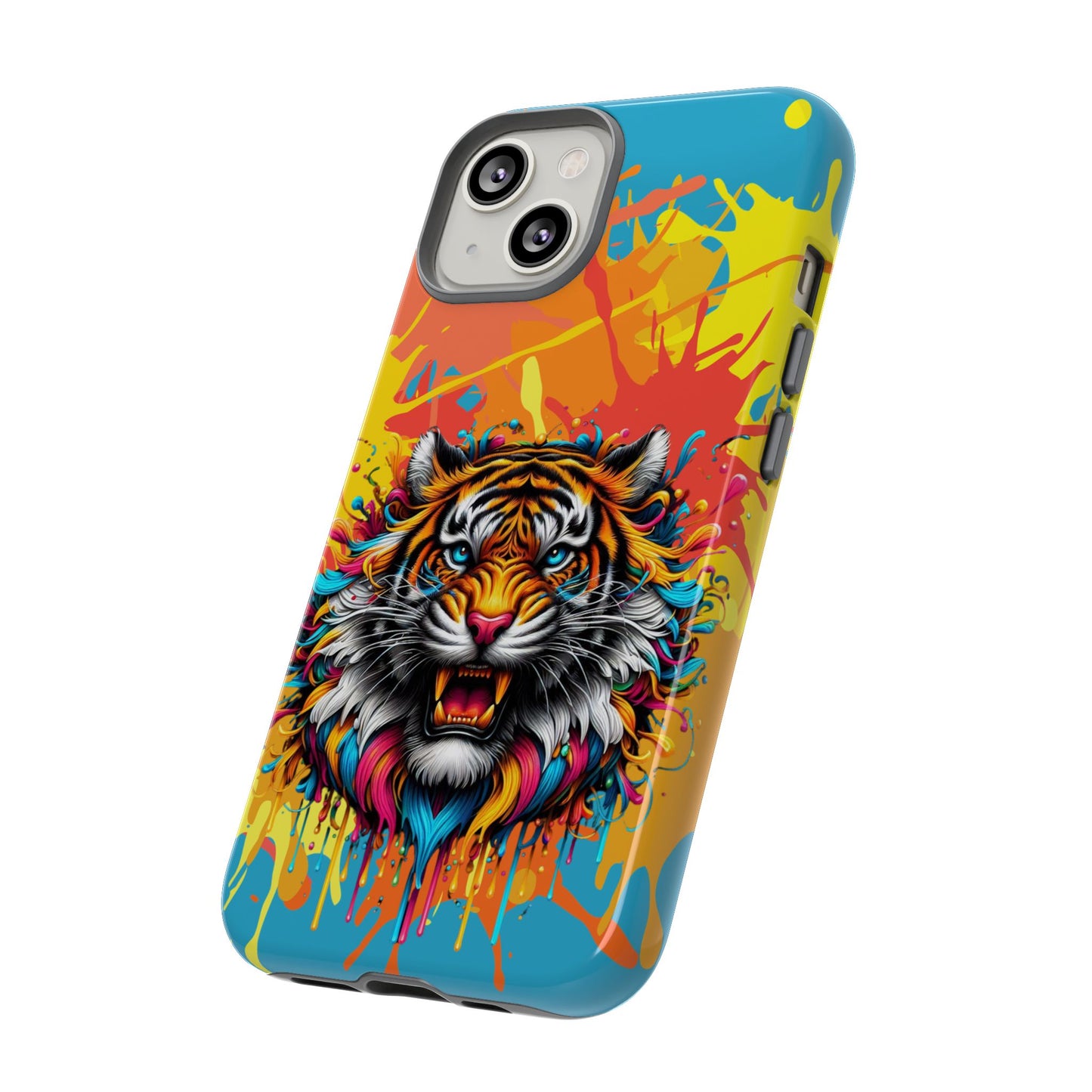 (phone cases) Roaring Tiger Tough Cases