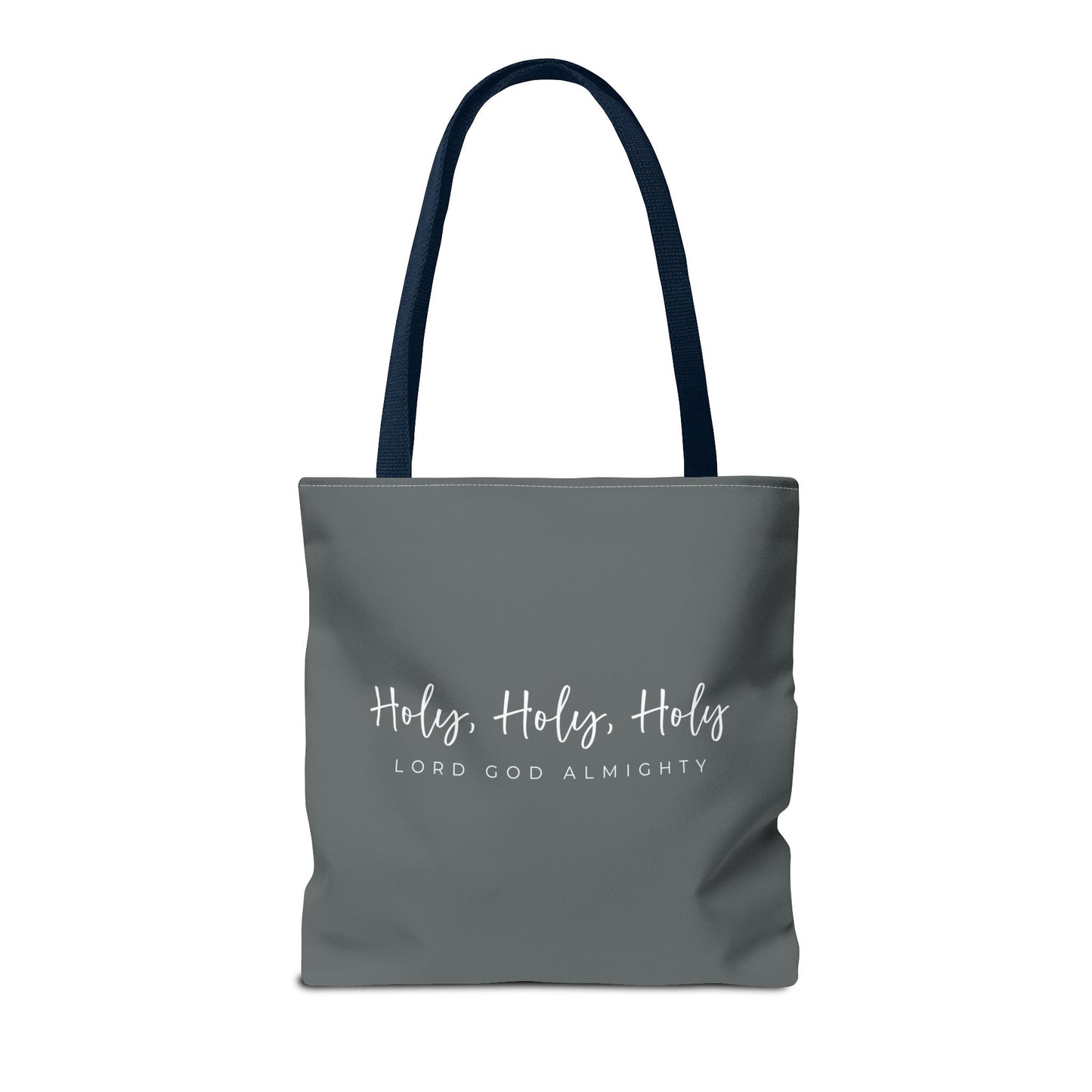 (tote bags) Holy Holy Holy Lord God Almighty (grey)