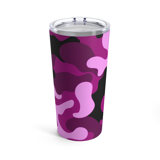 Camoflouge Tumbler 20oz (pink)