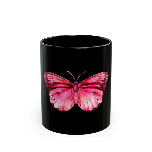 (mugs) Red Butterfly Mug (11oz, 15oz)