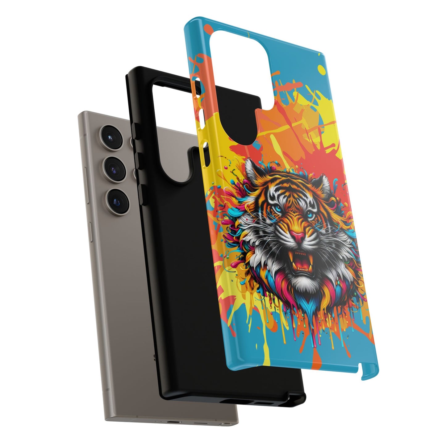 (phone cases) Roaring Tiger Tough Cases