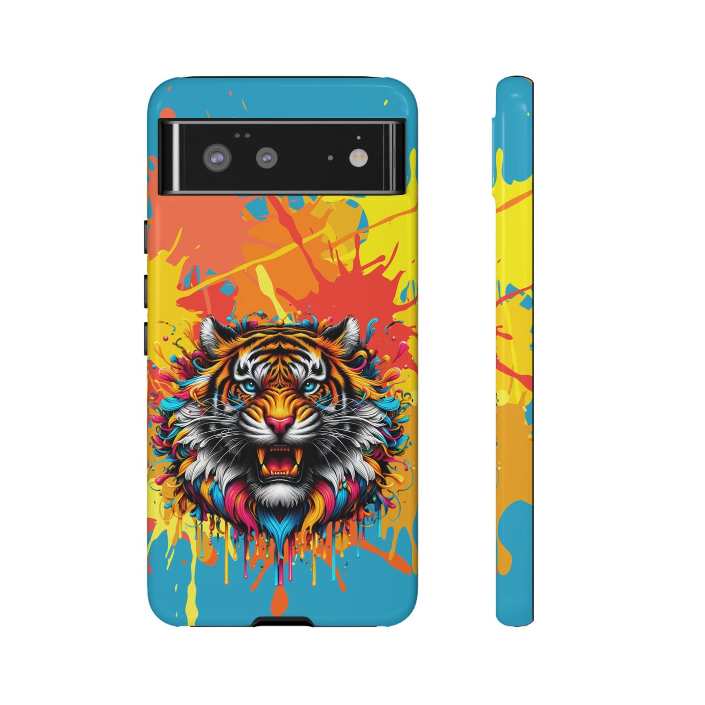 (phone cases) Roaring Tiger Tough Cases