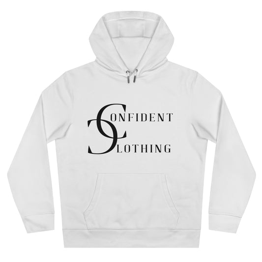 (hoodie unisex) multi-color Confident Clothing Luxury Hooded Sweatshirt (wcc black logo)