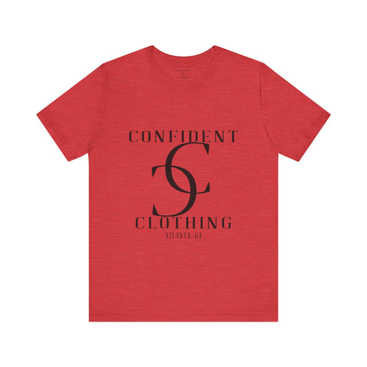 cc (Unisex) Confident Clothing Luxury Jersey Short Sleeve Tee (mustard)