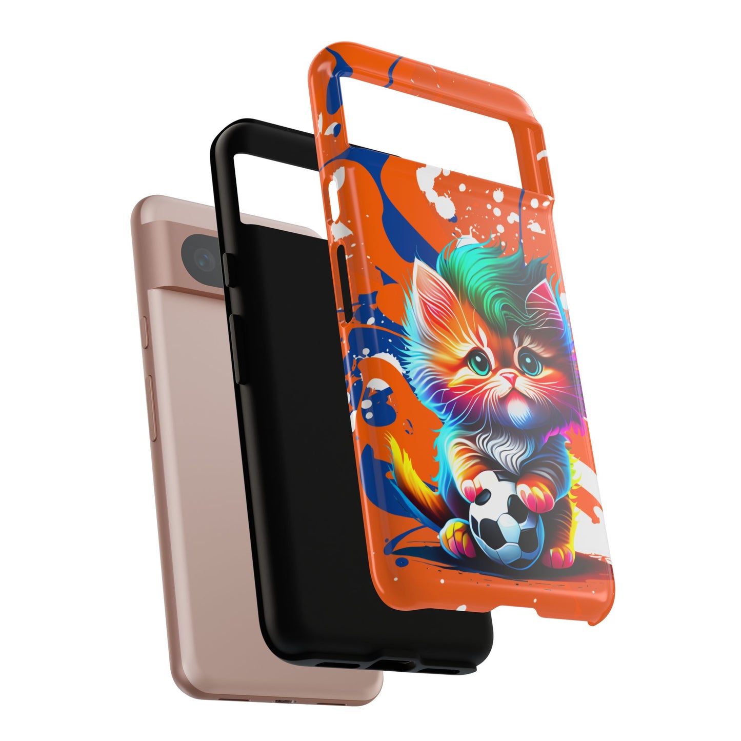 (phone cases) Baby Face Kitty Tough Cases