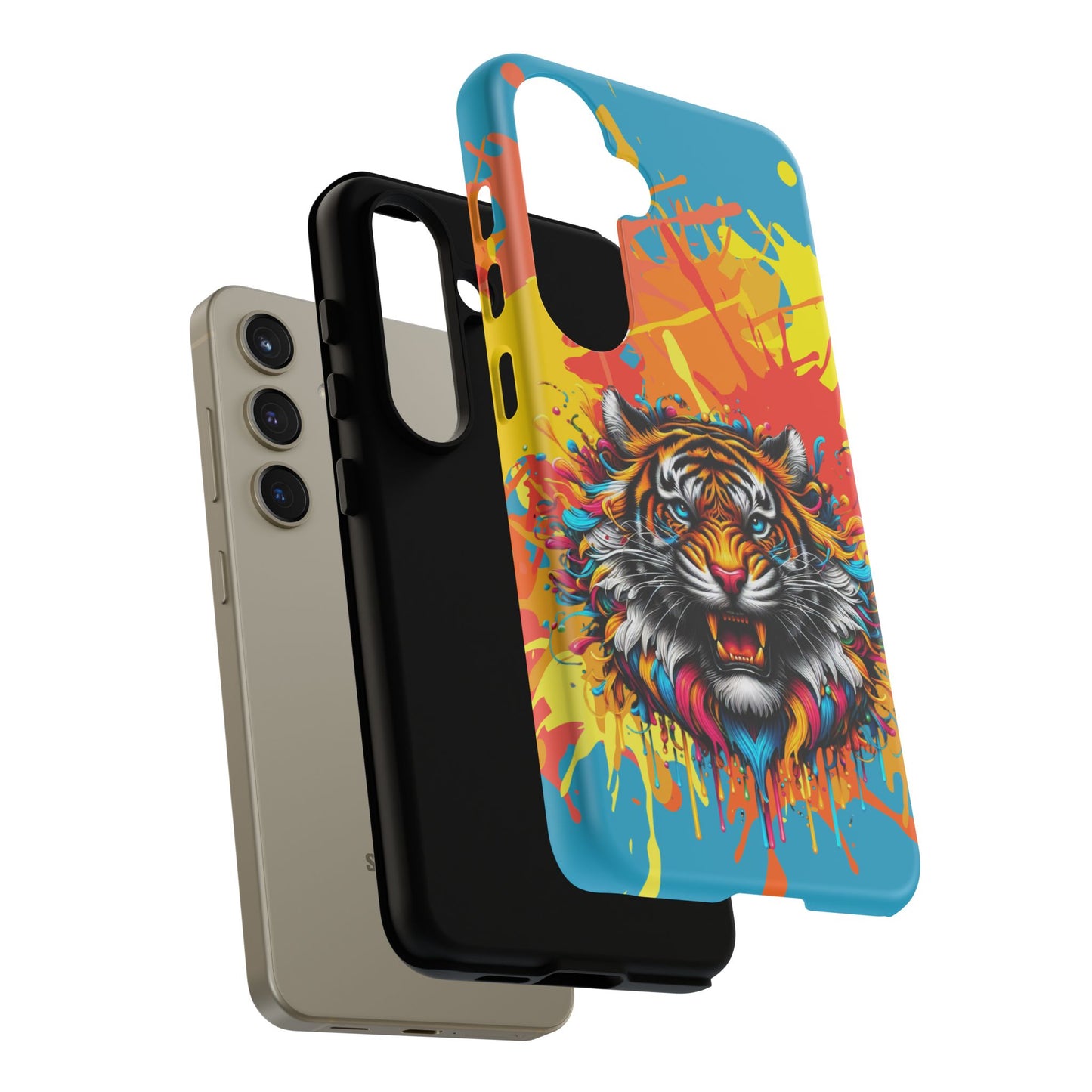 (phone cases) Roaring Tiger Tough Cases