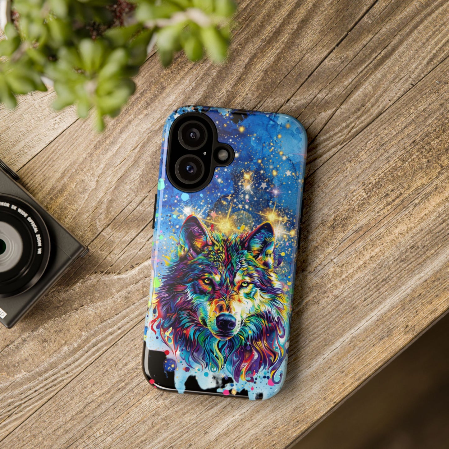 (phone cases) Starlight wolf Tough Cases