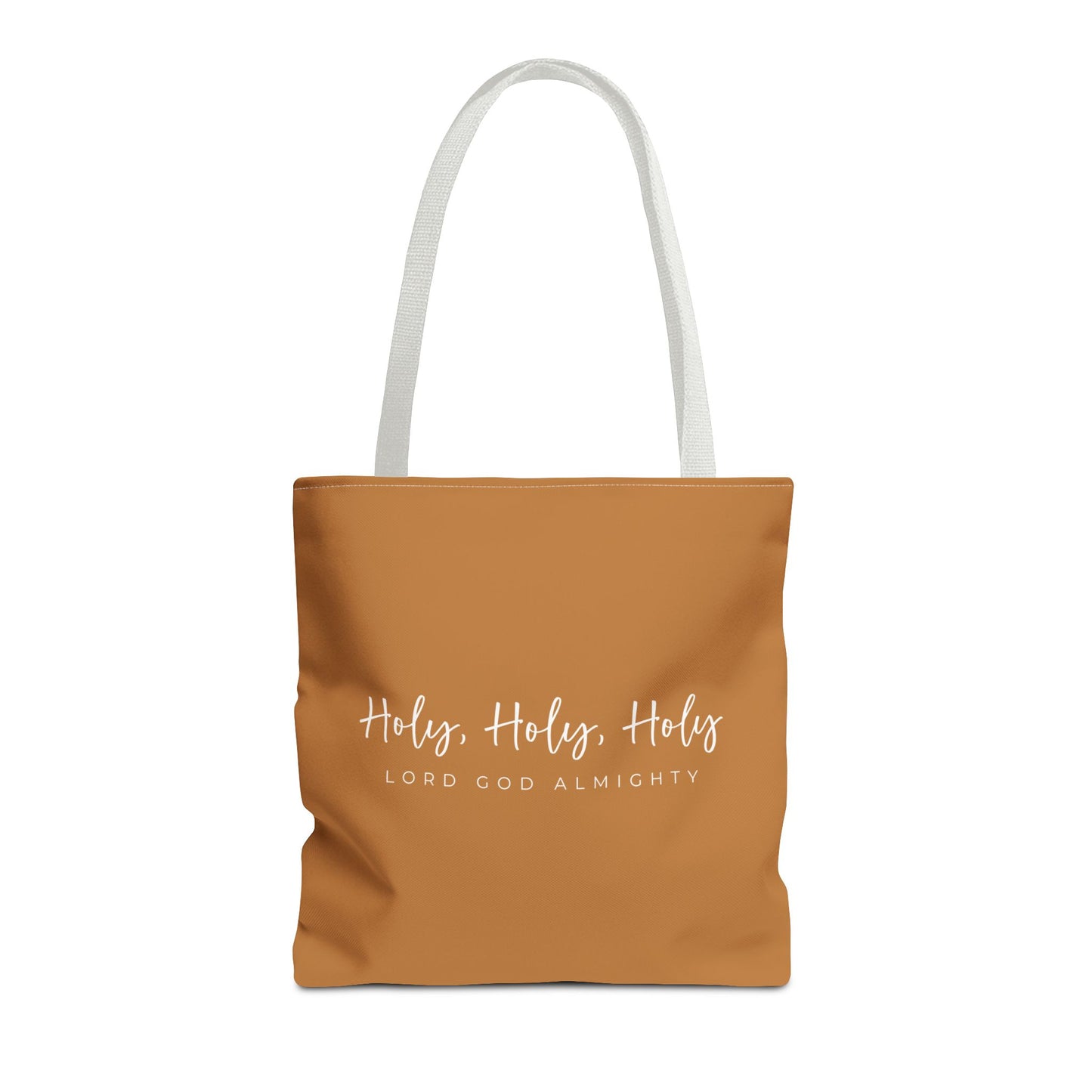 (tote bags) Holy Holy Holy Lord God Almighty (light brown)