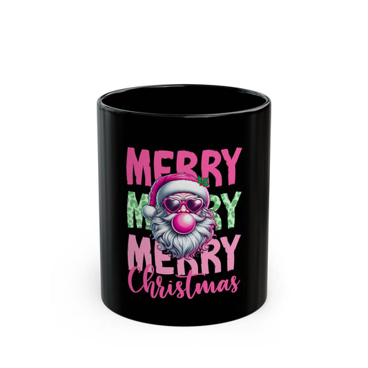 (mugs) Merry Merry Merry Christmas Mug (11oz, 15oz)