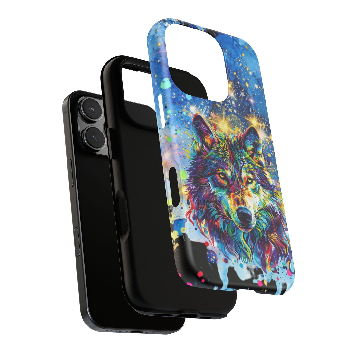 (phone cases) Starlight wolf Tough Cases