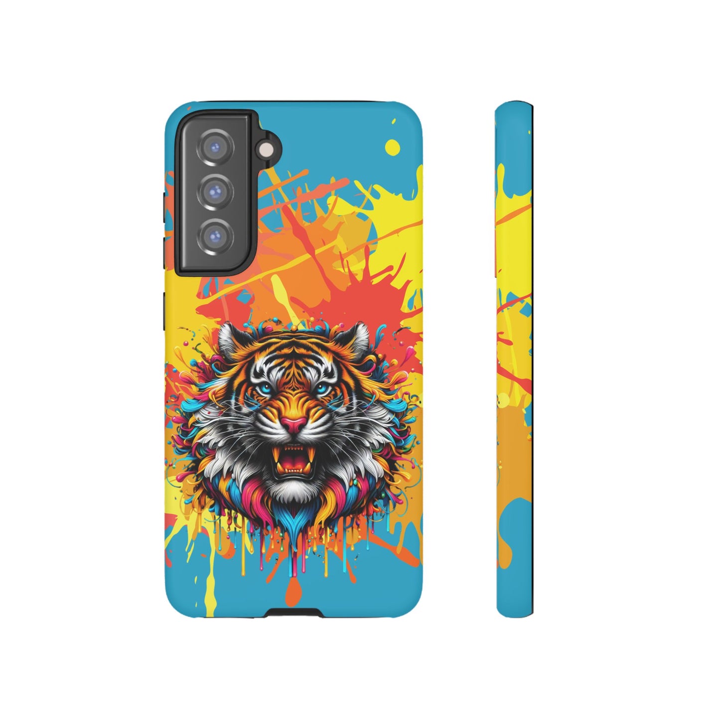 (phone cases) Roaring Tiger Tough Cases