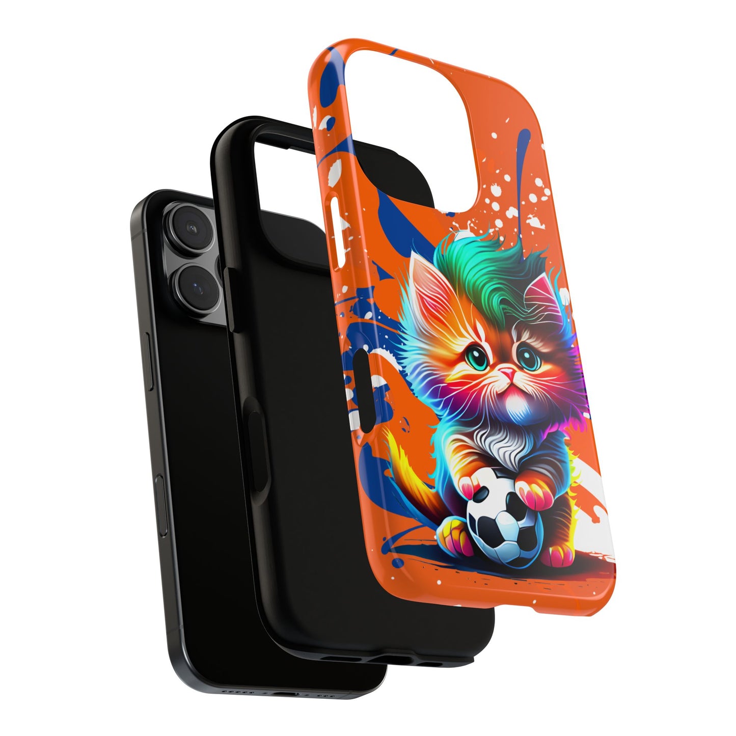 (phone cases) Baby Face Kitty Tough Cases