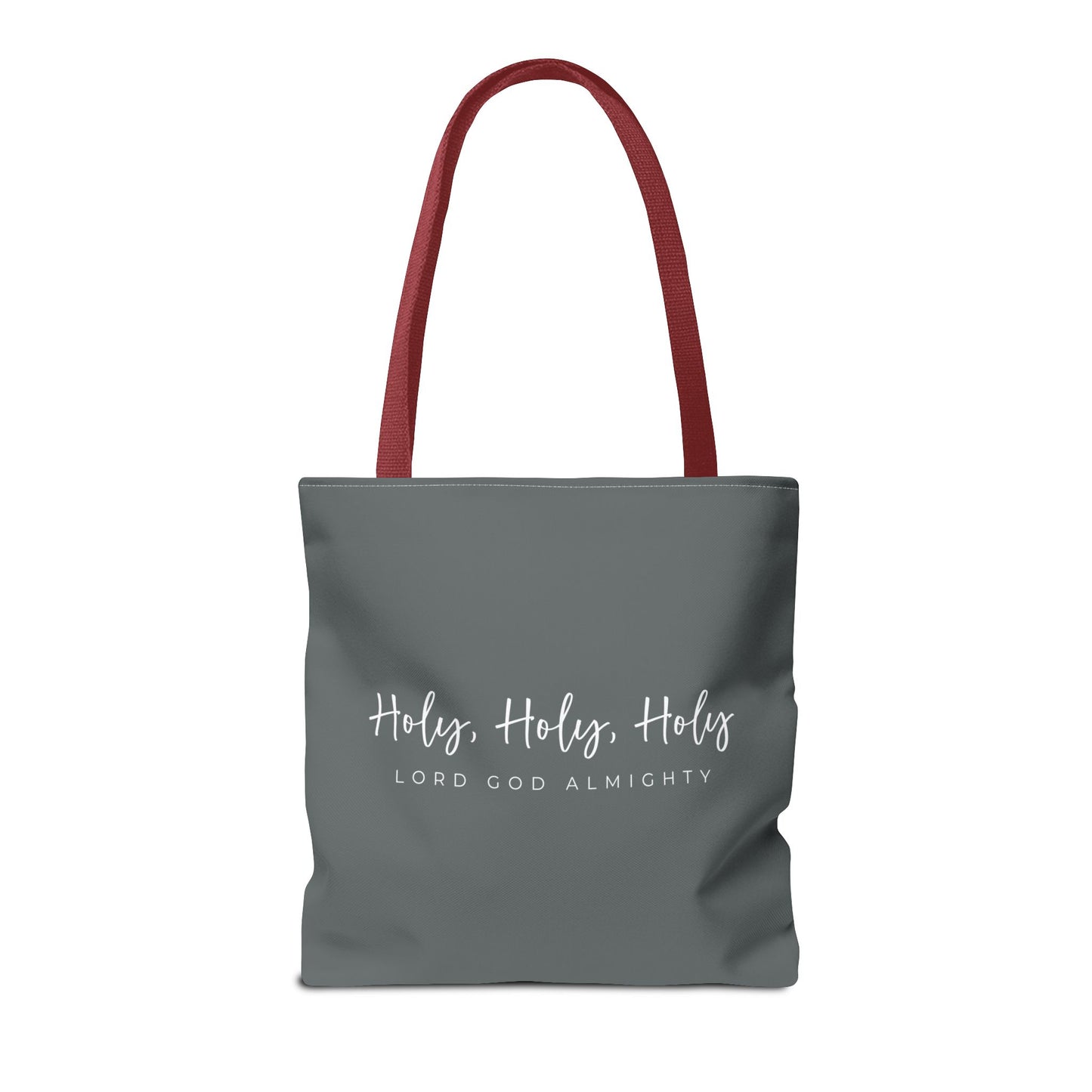 (tote bags) Holy Holy Holy Lord God Almighty (grey)