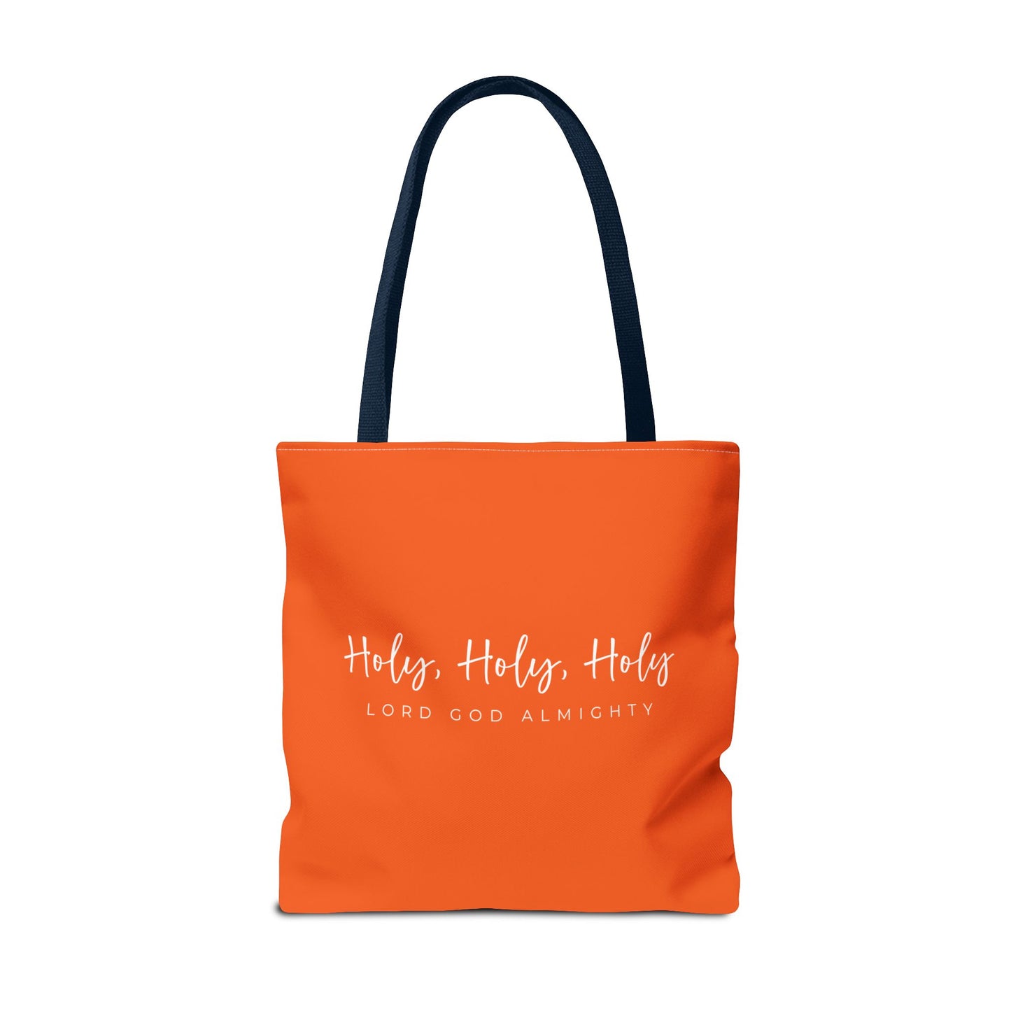 (tote bags) Holy Holy Holy Lord God Almighty (orange)