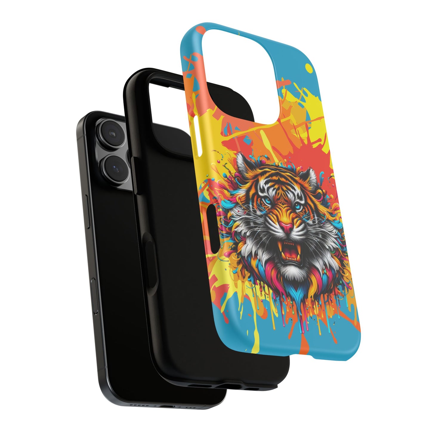 (phone cases) Roaring Tiger Tough Cases