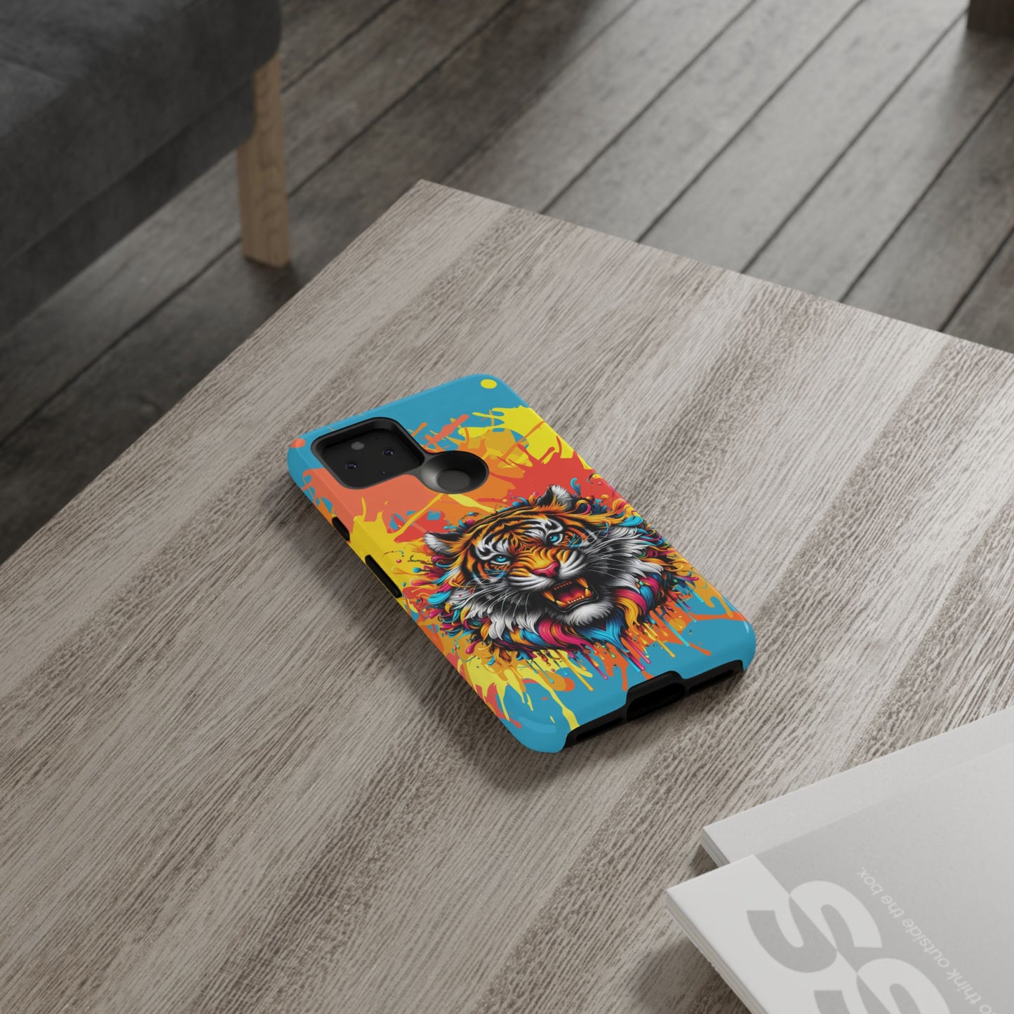 (phone cases) Roaring Tiger Tough Cases