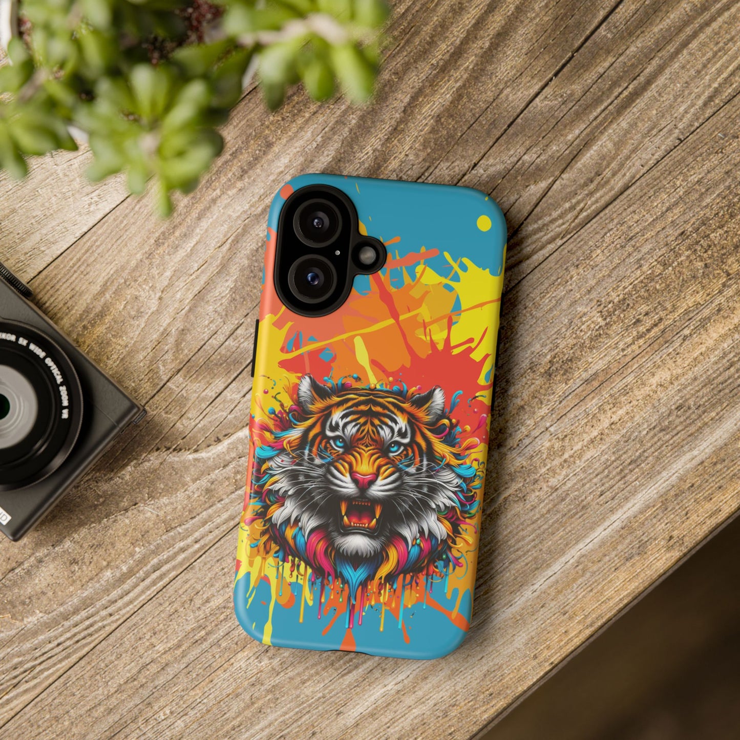 (phone cases) Roaring Tiger Tough Cases