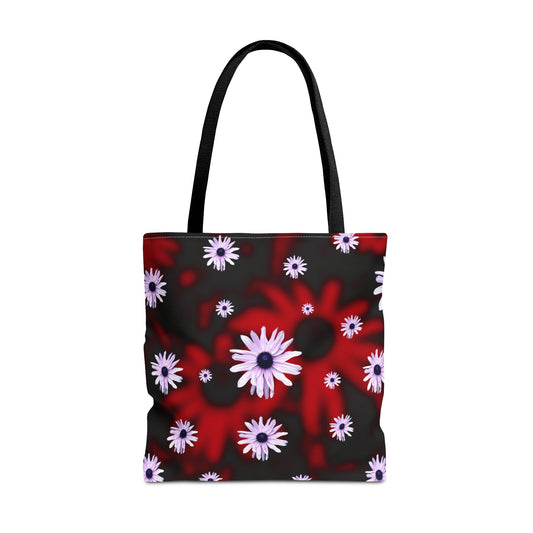 Pink Multi-flower Tote Bag