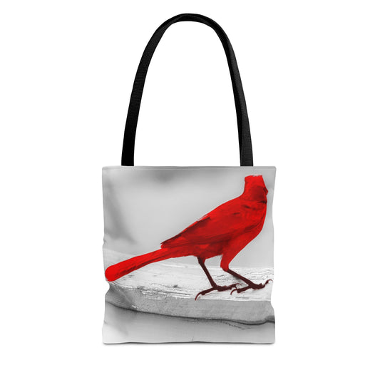 Red Bird Tote Bag