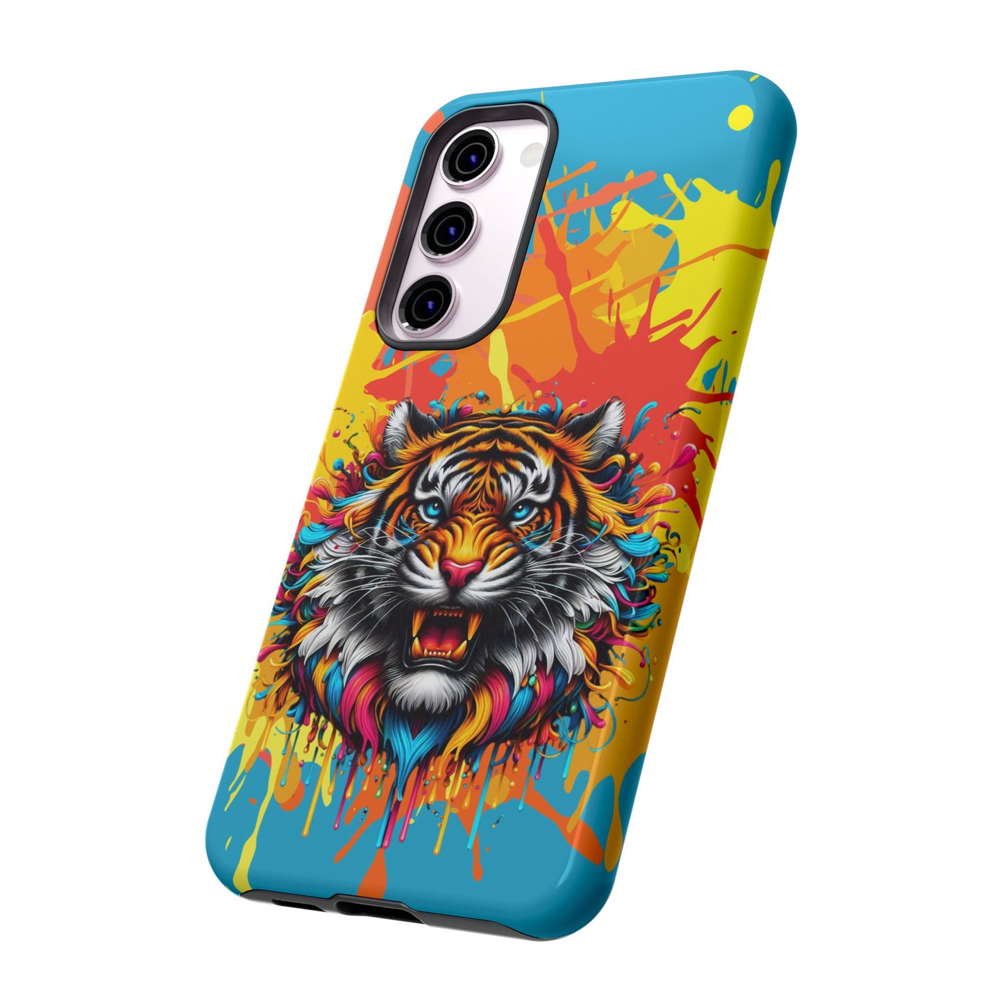 (phone cases) Roaring Tiger Tough Cases