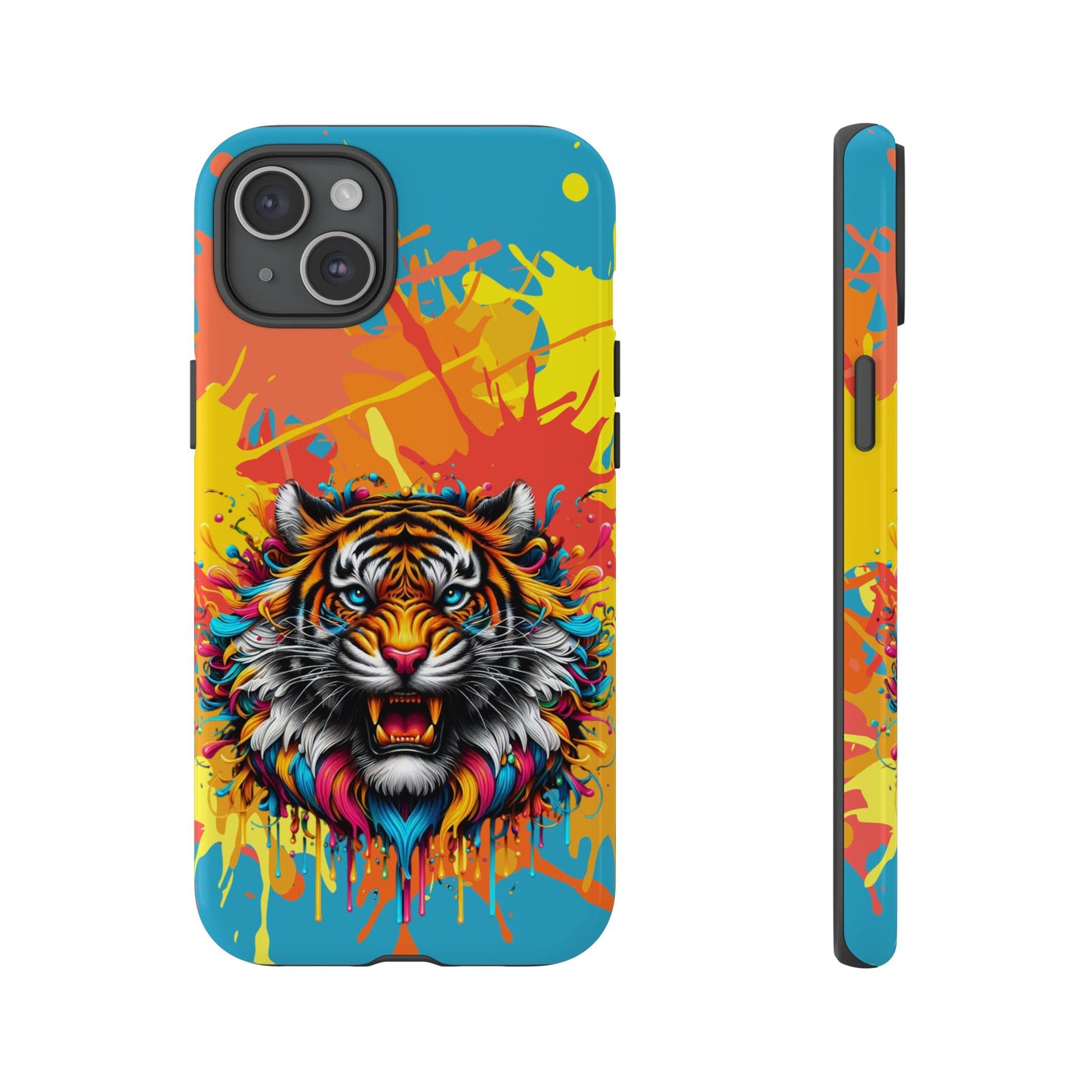 (phone cases) Roaring Tiger Tough Cases