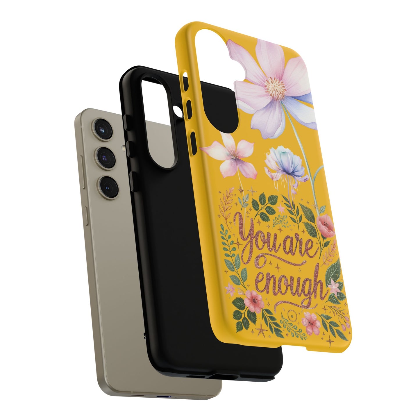 (phone cases) You Are Enough Tough Cases