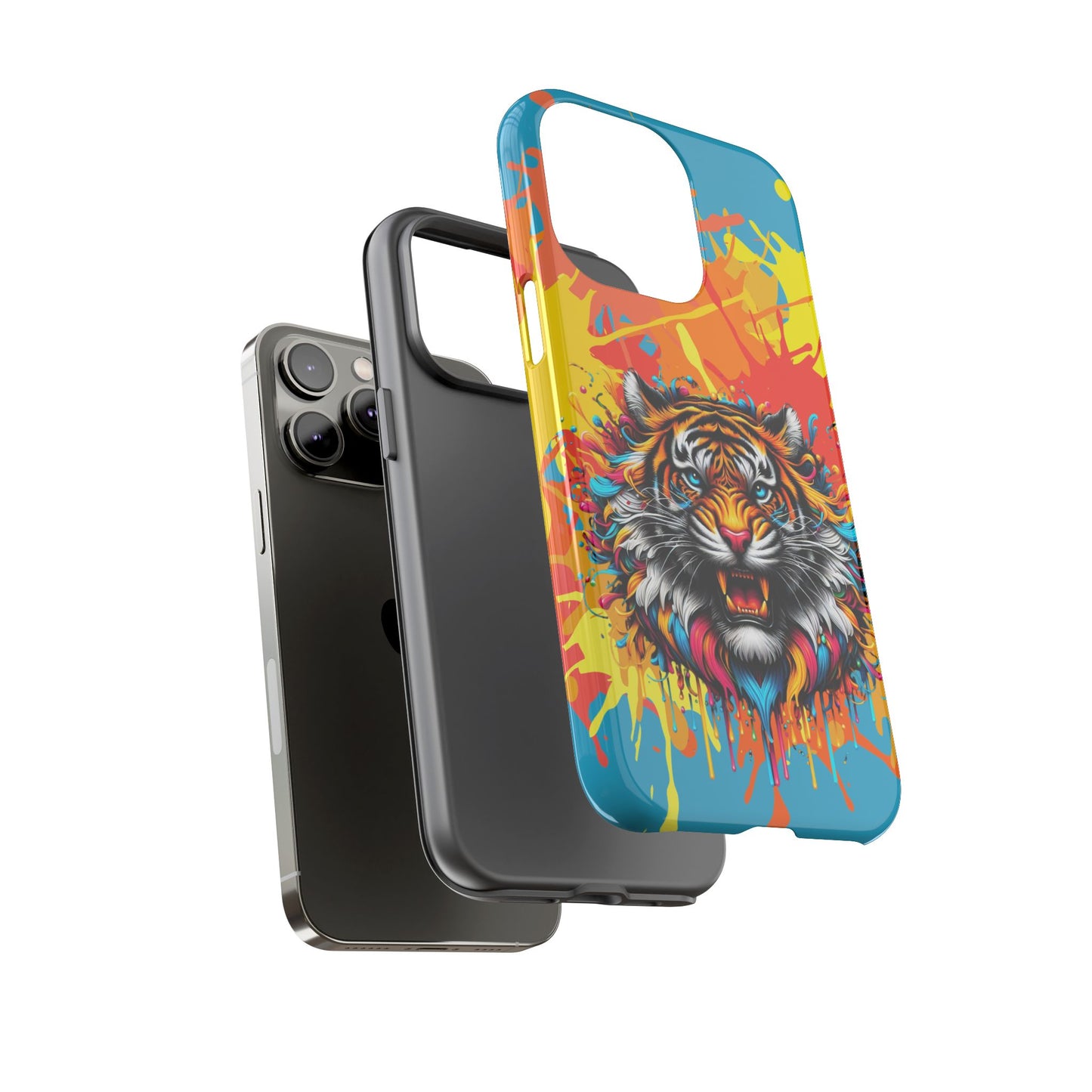 (phone cases) Roaring Tiger Tough Cases