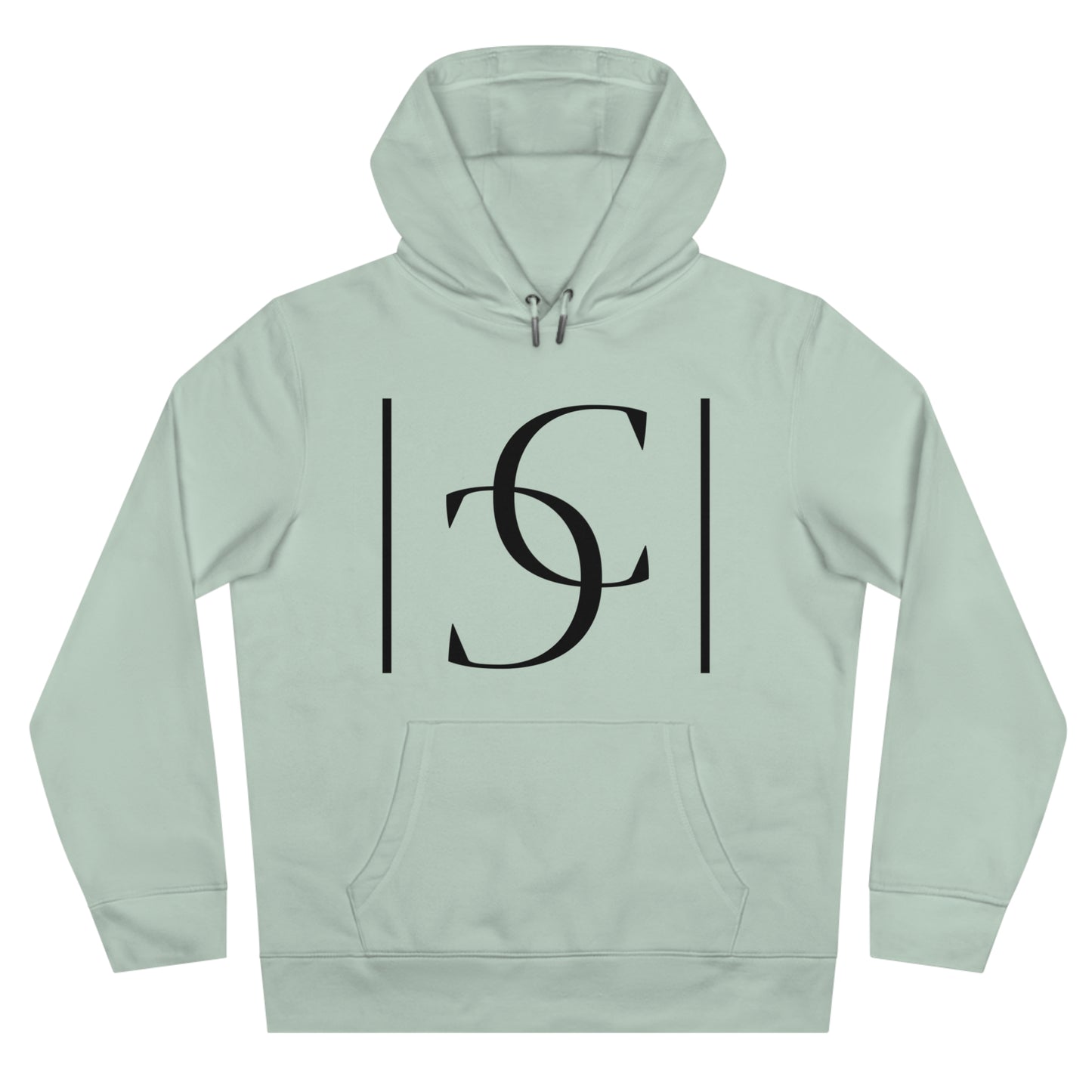 (hoodie unisex) multi-color Confident Clothing (ELITE) Luxury Hooded Sweatshirt (black logo)