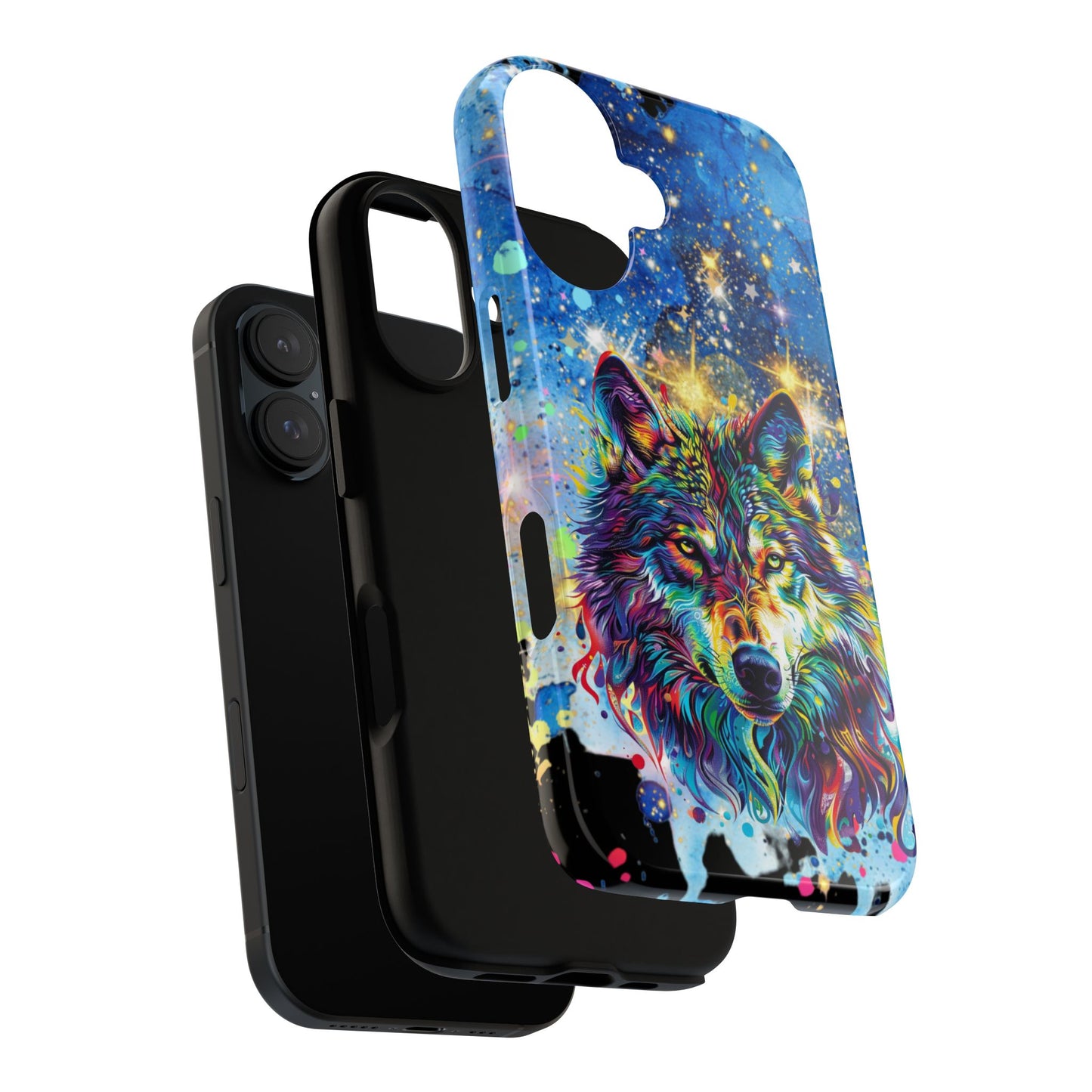 (phone cases) Starlight wolf Tough Cases