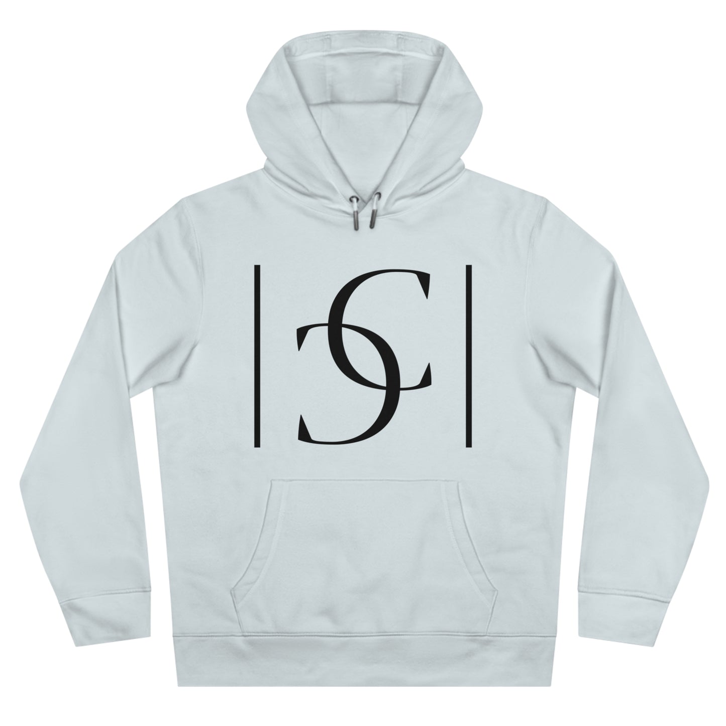 (hoodie unisex) multi-color Confident Clothing (ELITE) Luxury Hooded Sweatshirt (black logo)