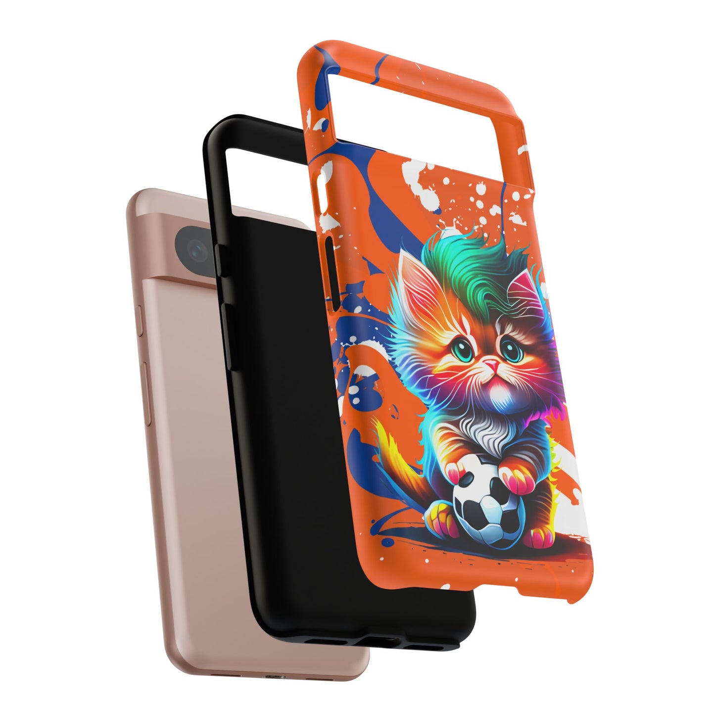 (phone cases) Baby Face Kitty Tough Cases