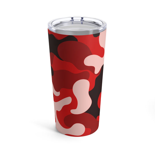 Camoflouge Tumbler 20oz (red)