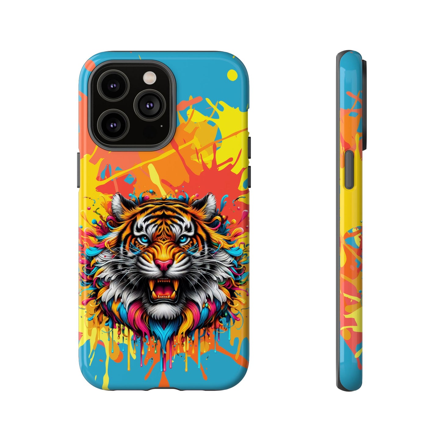 (phone cases) Roaring Tiger Tough Cases