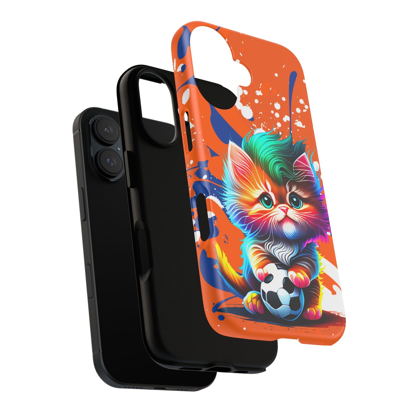 (phone cases) Baby Face Kitty Tough Cases