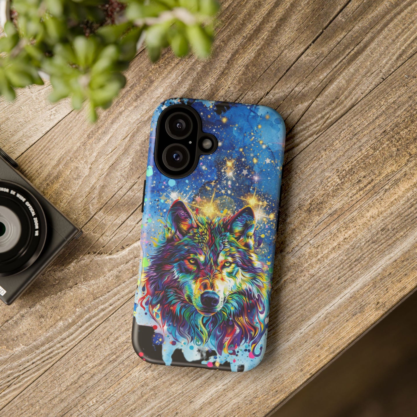 (phone cases) Starlight wolf Tough Cases