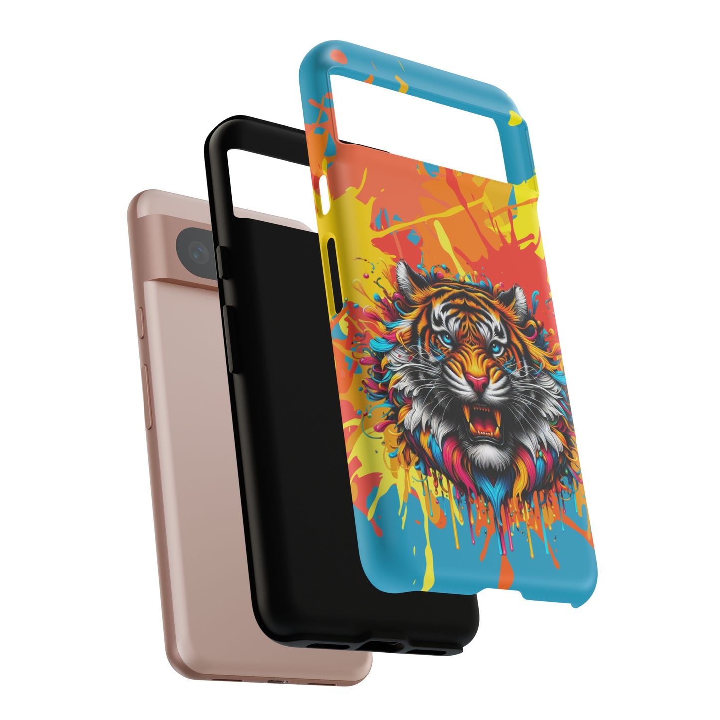 (phone cases) Roaring Tiger Tough Cases