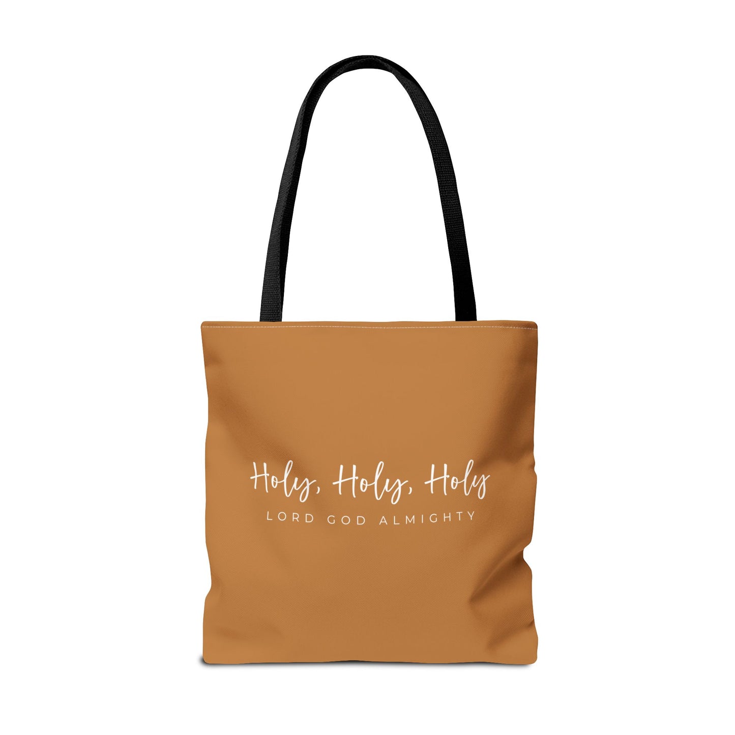 (tote bags) Holy Holy Holy Lord God Almighty (light brown)