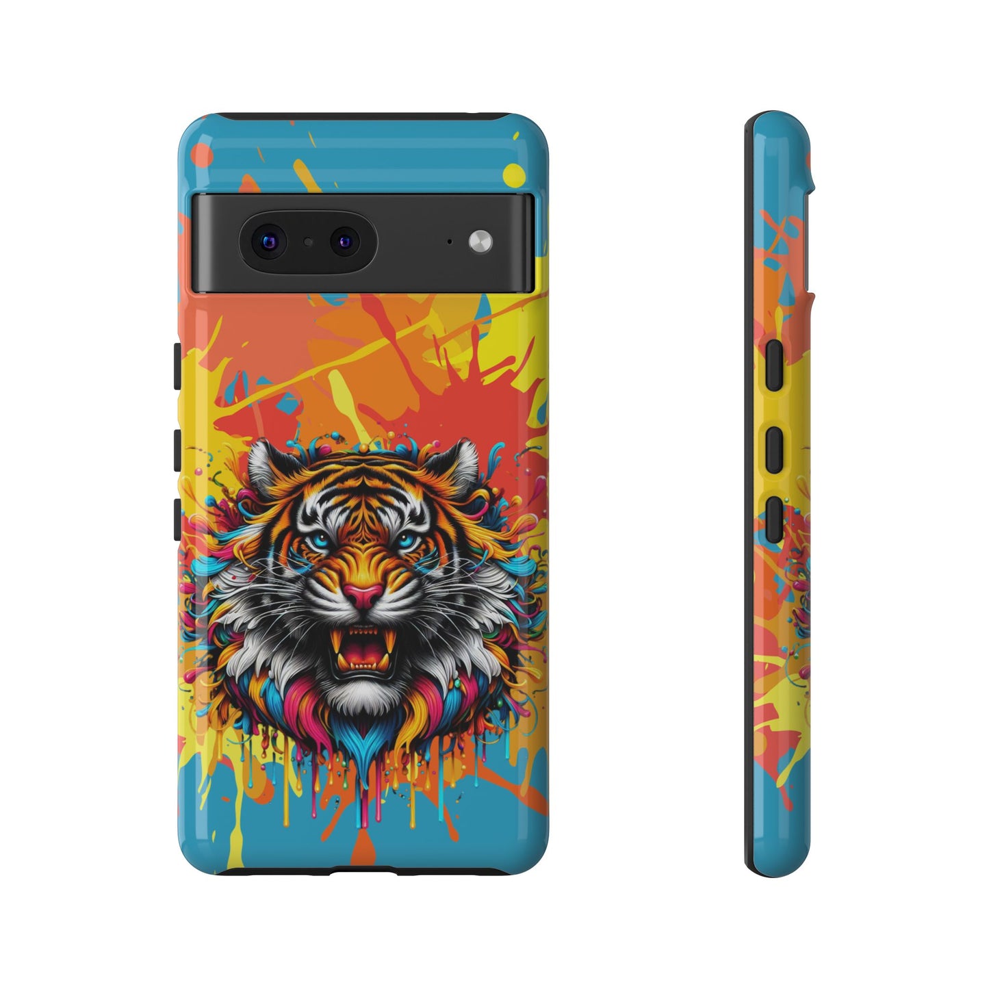 (phone cases) Roaring Tiger Tough Cases