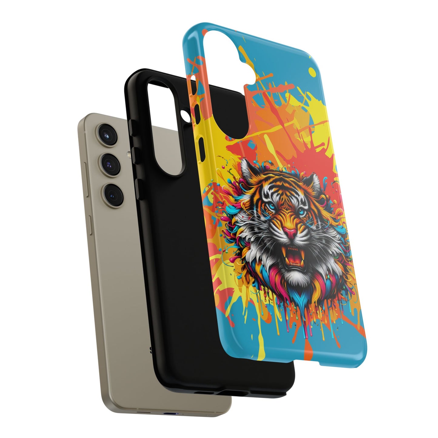 (phone cases) Roaring Tiger Tough Cases