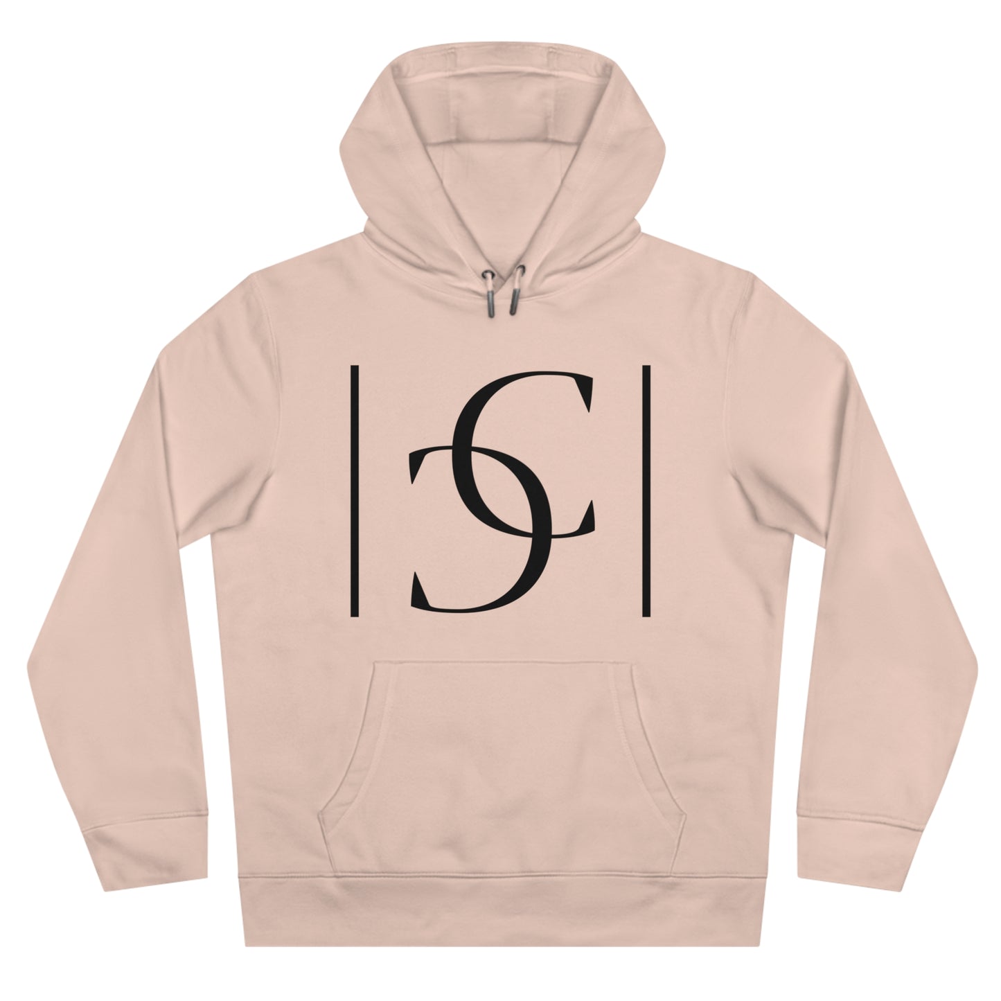 (hoodie unisex) multi-color Confident Clothing (ELITE) Luxury Hooded Sweatshirt (black logo)