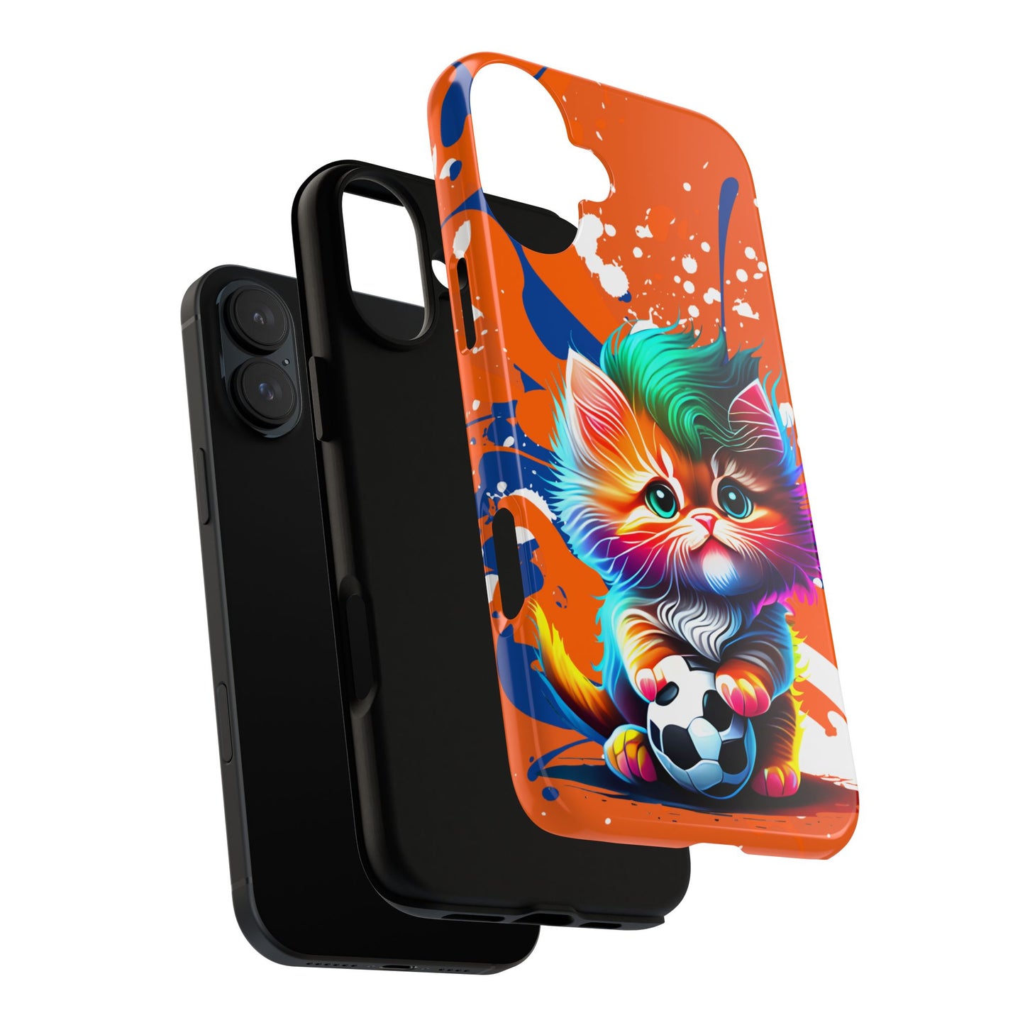 (phone cases) Baby Face Kitty Tough Cases