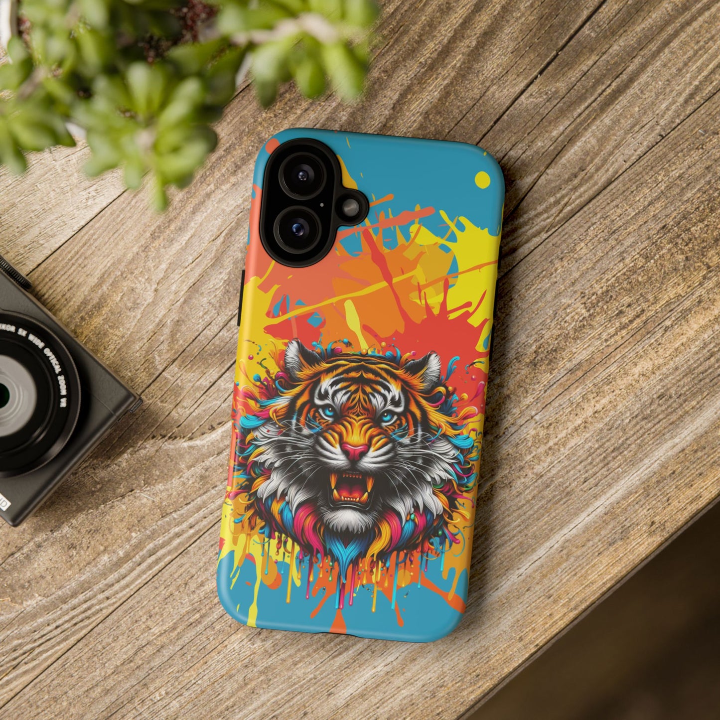 (phone cases) Roaring Tiger Tough Cases