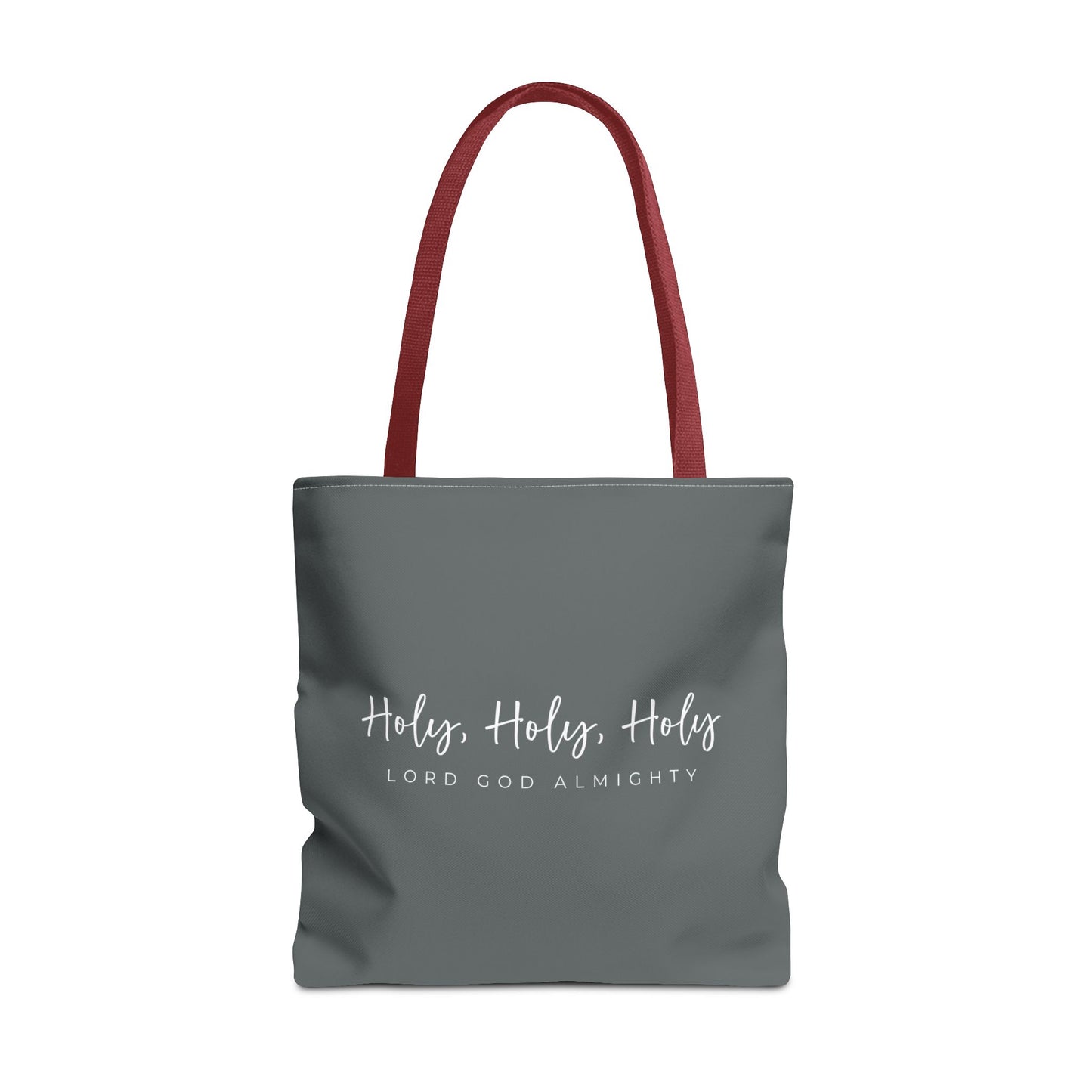 (tote bags) Holy Holy Holy Lord God Almighty (grey)