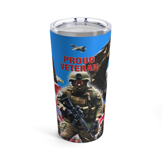 Proud VeteranTumbler 20oz