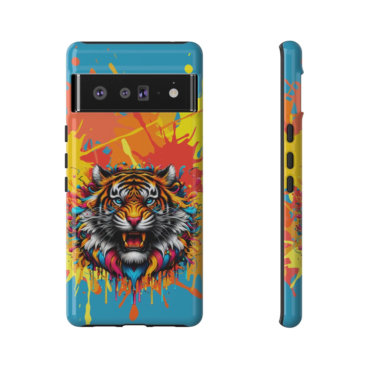 (phone cases) Roaring Tiger Tough Cases