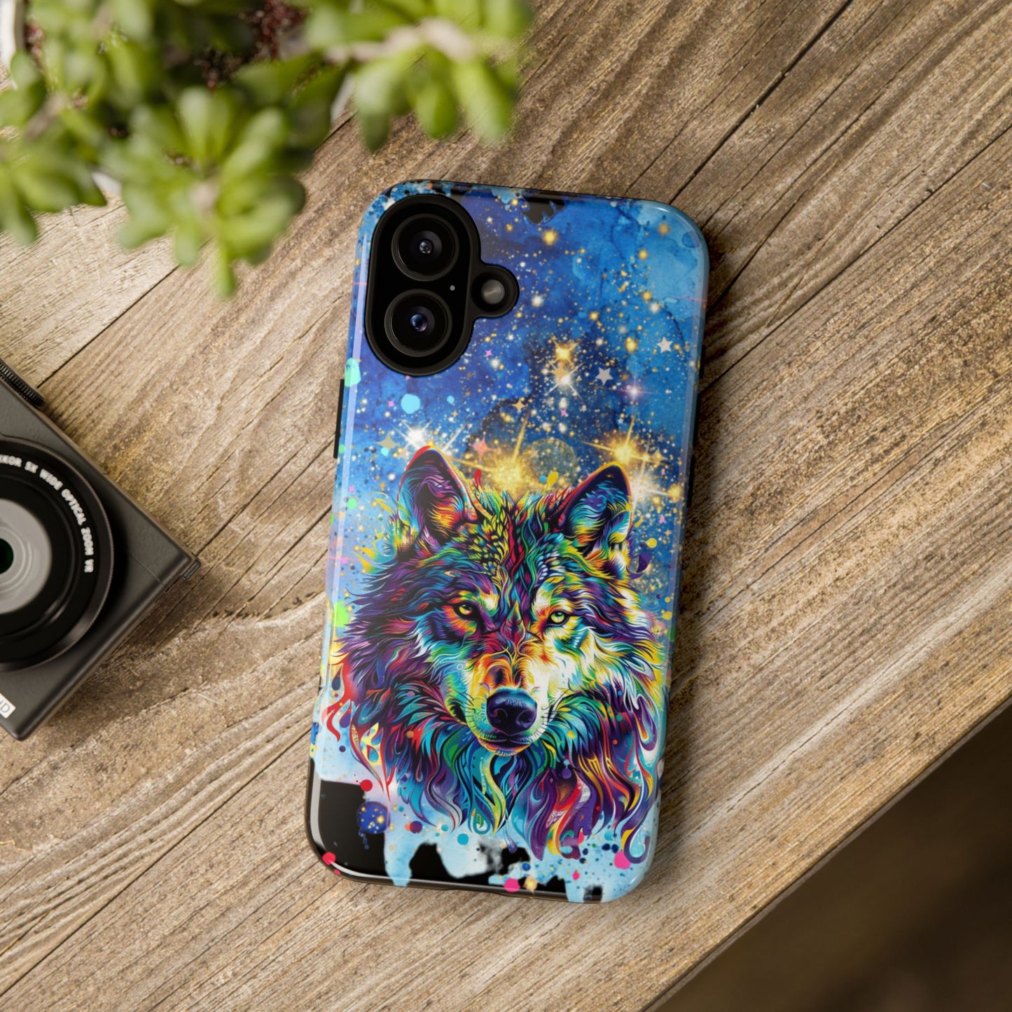 (phone cases) Starlight wolf Tough Cases