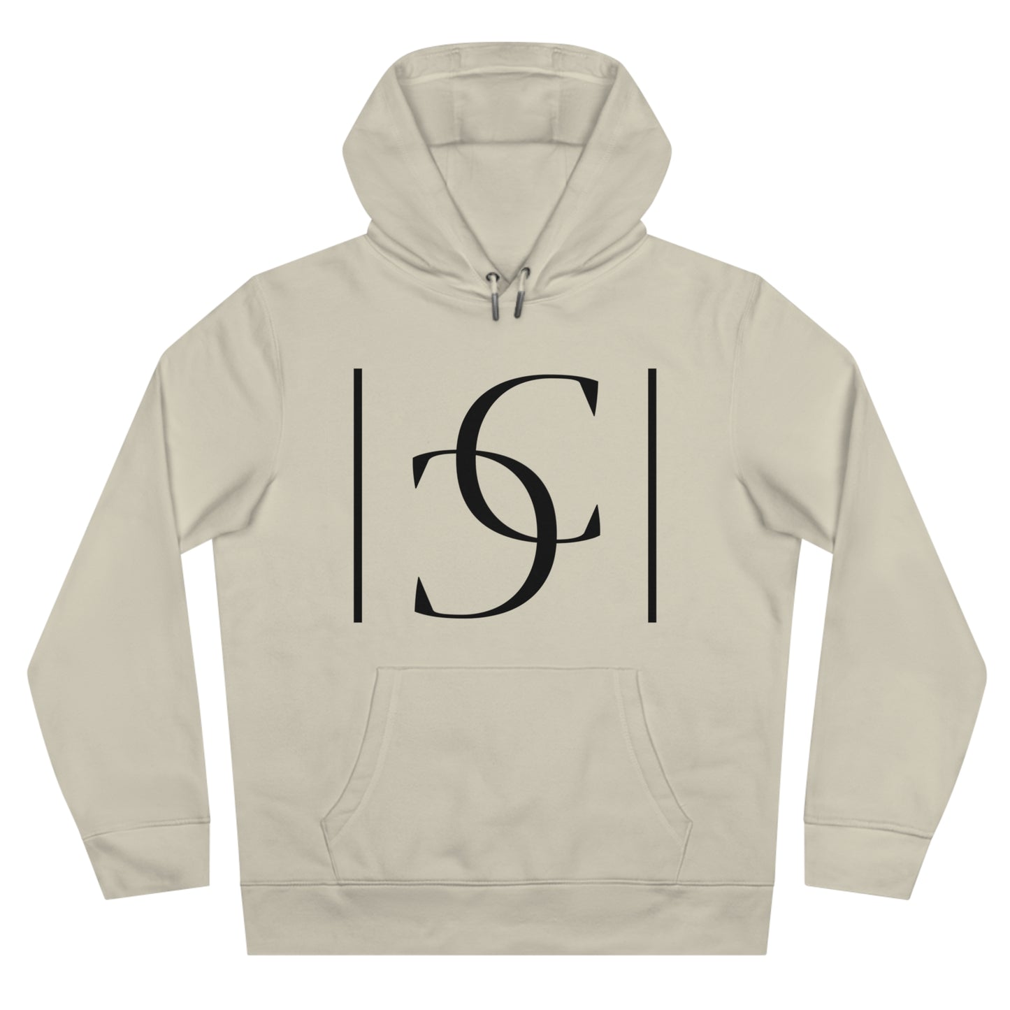 (hoodie unisex) multi-color Confident Clothing (ELITE) Luxury Hooded Sweatshirt (black logo)