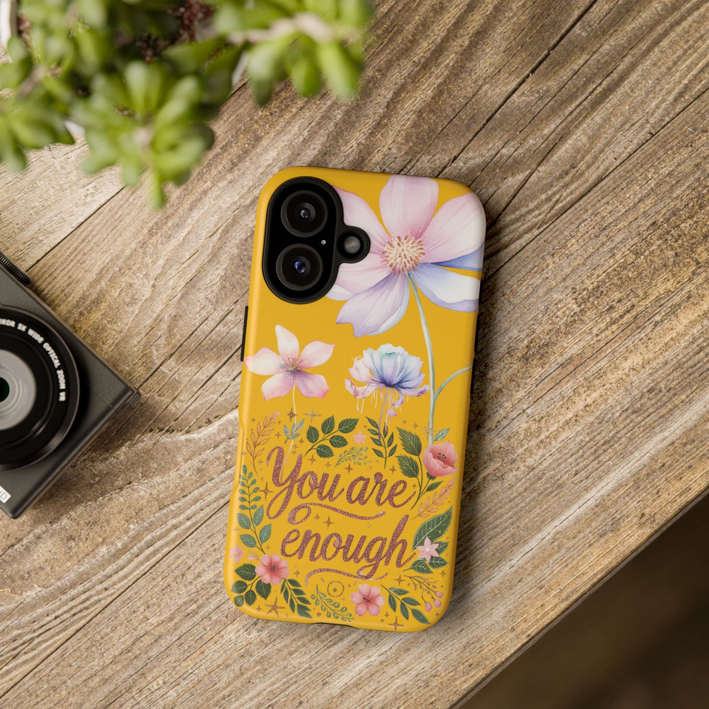 (phone cases) You Are Enough Tough Cases