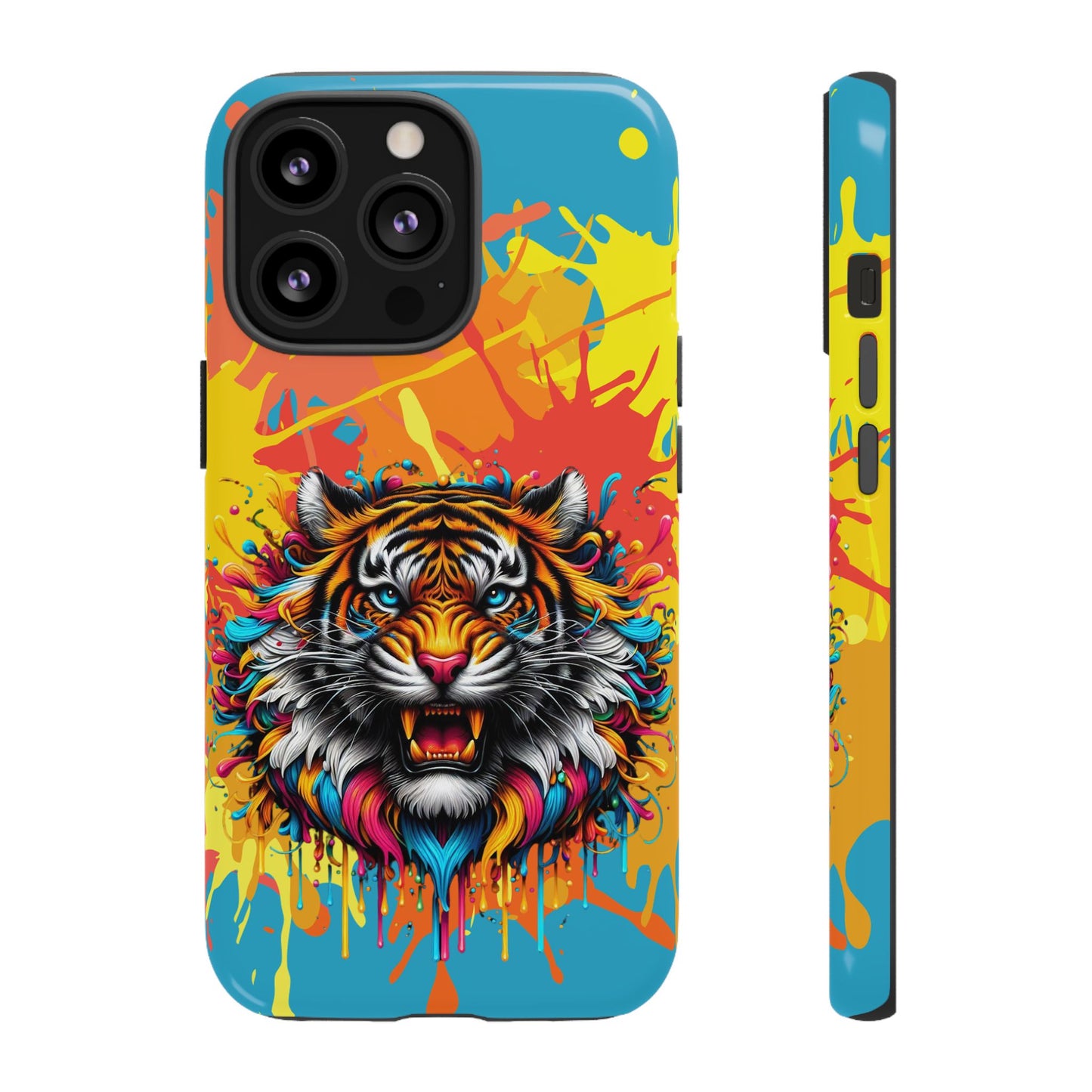 (phone cases) Roaring Tiger Tough Cases