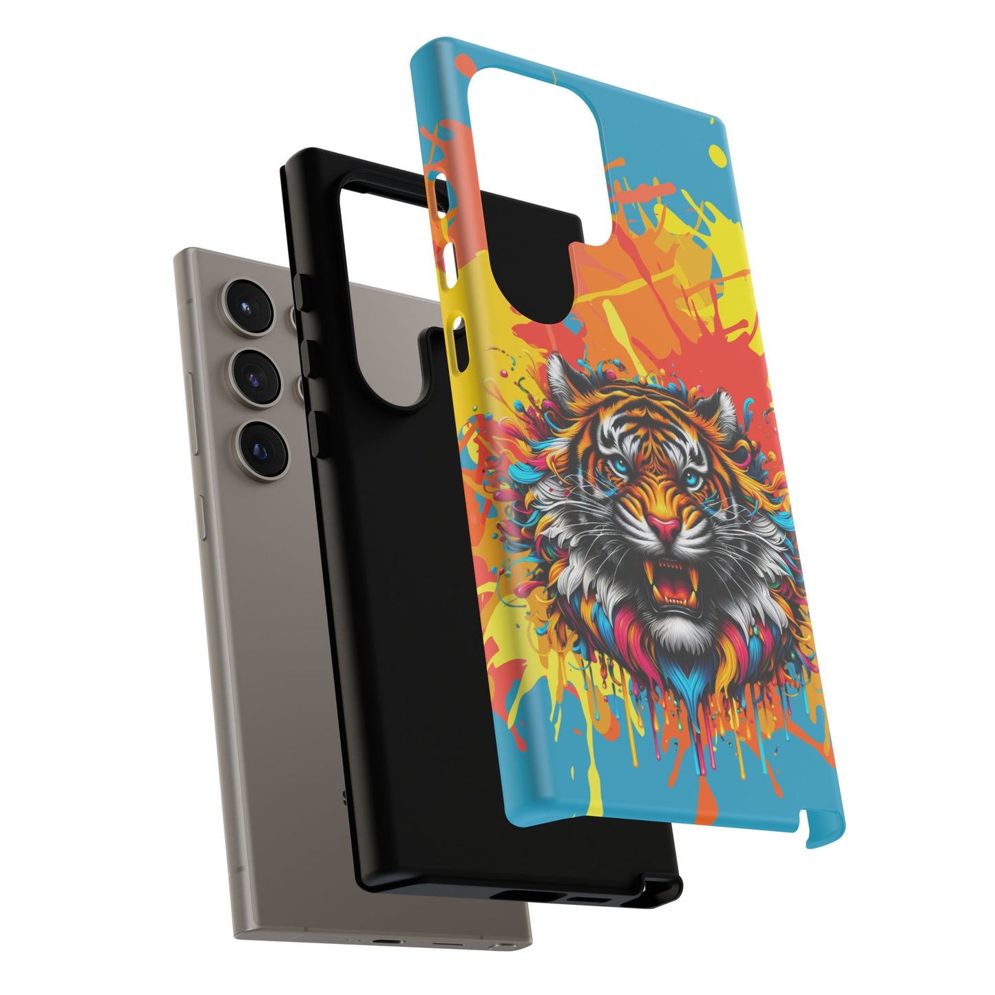 (phone cases) Roaring Tiger Tough Cases